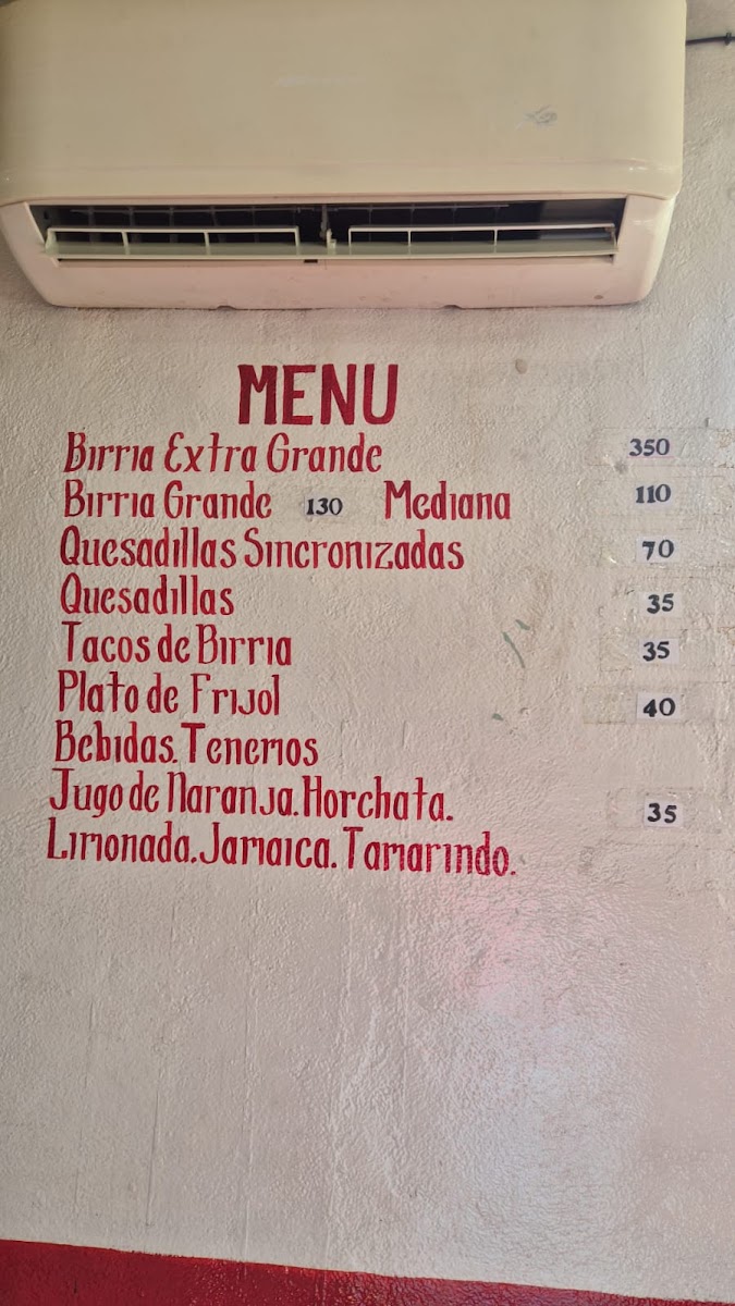 Birrieria Doña Estela Menu - Image 1